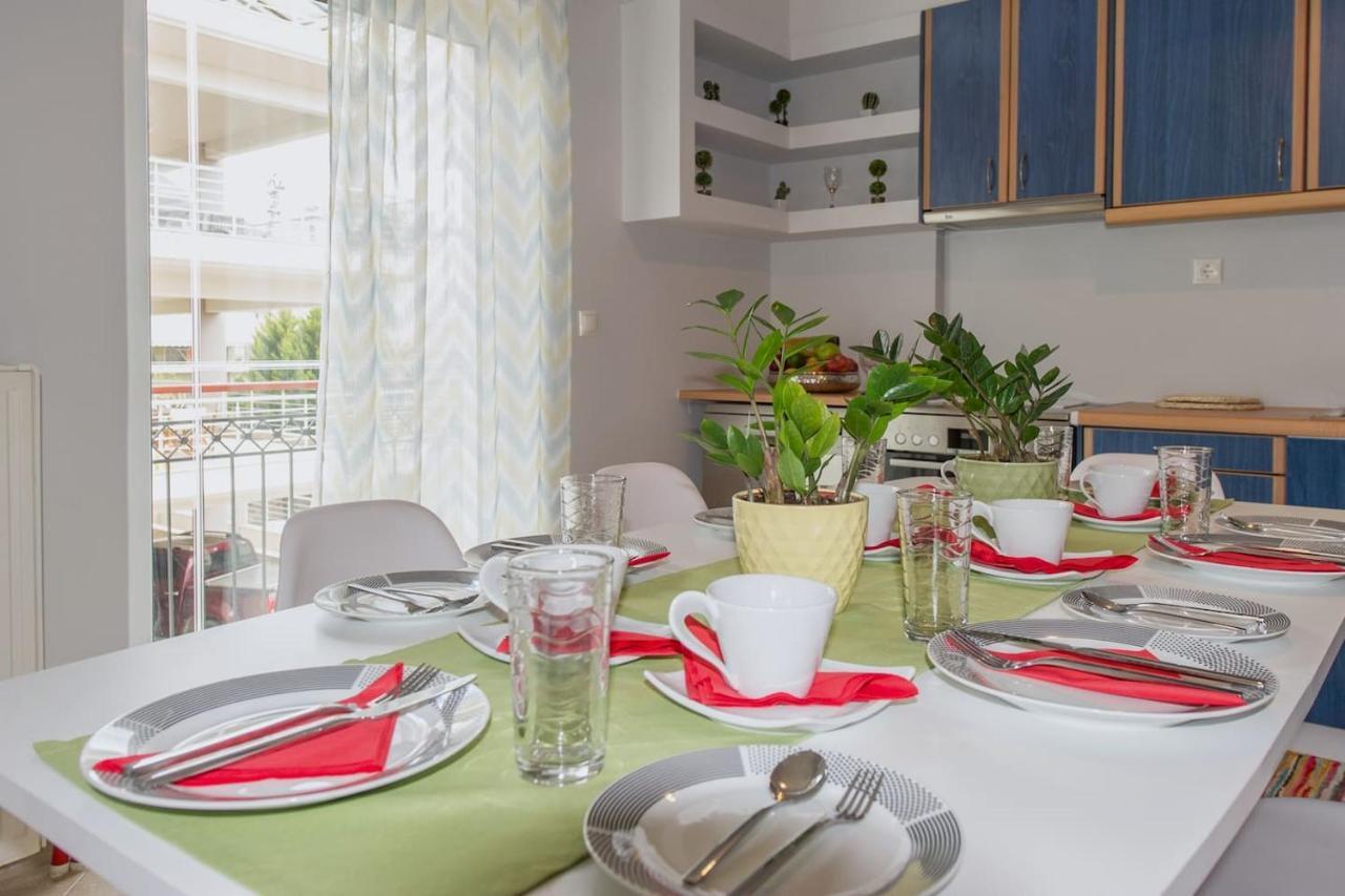 Thano'S Stylish Flat Just 150M To The Beach Faraí Extérieur photo